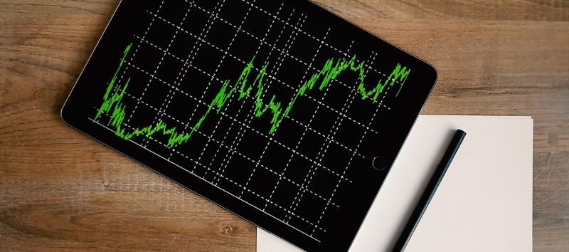 Trendline on a Tablet Screen